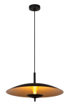 Pakabinamas &scaron;viestuvas Lucide Vulcan 9w Led 3000k juodas/auksinis