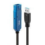 Lindy Usb 3.2 Gen 1 prailginimo laidas, 8m, juodas