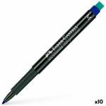 Faber-castell žymeklis 1.0mm mėlynas, permanentinis