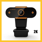 Kompiuterio (WEB) kamera Internetinė kamera, 2K, automatinis fokusavimas, su mikrofonu