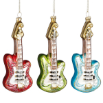 Kalėdų eglutės žaisliukas - gitaros, 15 cm