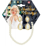 MARILYN SET (pearl necklace, earrings)