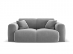 Dvivietė sofa Micadoni Nolio, Light Grey