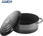 Katlas emaliuotas ketaus 6L 33x26,5x11,5 cm HR-ZVC-S26OV, COOKING BY HEINNER