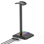 Telefono laikiklis Ausinių stovas, RGB, HUB funkcija