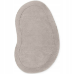 Villeroy & Boch Kari ekologi&scaron;ko vilnos kilimas, natūraliai pilkas, 125x200