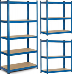Humberg Regał metalowy magazynowy 180x90x40cm (4848)