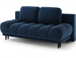 Guavio tamsiai mėlyna sofa-lova &ndash; modernus komfortas kompakti&scaron;kame dizaine