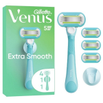 Skutimosi peiliukai Gillette Venus Extra Smooth 4 vnt. 5 a&scaron;menų keičiamieji antgaliai