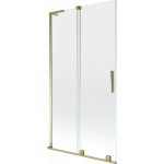 Vonios sienelė Mexen Velar L, 100 x 150 cm, Gold/Transparent
