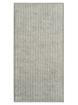 Vonios rank&scaron;luostis CAW&Ouml; Luxury Home Collection dviejų atspalvių juostelės 80x150 cm pilkas medvilnė