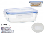 Kitchen&Go pietų dėžutė su vožtuvu, 370 ml