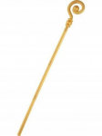 Auksinė Kalėdų Senelio lazda, 118 cm