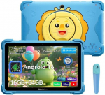 Plan&scaron;etinis kompiuteris Blackview LINK 1 Kids - 16 GB RAM - 64 GB ROM - 8,68'' - Android 16 - Vanemliku kontrolli rakendus - Silmade eest hoolitsemise režiim - Puutepliiatsiga - Kaitse&uuml;mbris - Mėlyna
