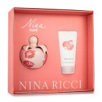 Dovanų rinkinys Nina Ricci Nina Fleur gėlių&ndash;vaisių EDT 80 ml + kūno losjonas