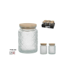 Kitchen&Go stiklinis indas su dangteliu, 700 ml