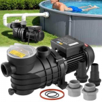 Antžeminio baseino siurblys, 250 W, 11 700 l/h, su filtravimo krep&scaron;eliu