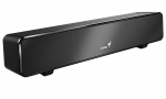 Garso sistema Genius SoundBar 100, 2.0, 6W, juodos spalvos