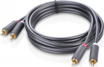 Ugreen AV104 laidas 2RCA į 2RCA, 3 m, juodas