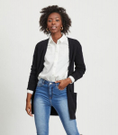 Megztinis moterims Vila Clothes BFN-G-330229, juodas
