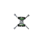 Rato raktas - MOTORKIT - CS10 - Fiksuotas - Universalus - Sidabrinis
