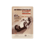 Metalinė plok&scaron;tė 20 x 30 cm, AvD-Oldtimer-Grand-Prix &acute;84