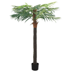 Dirbtinė palmė su vazonu, 215 cm