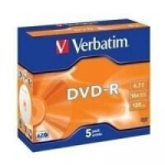 Verbatim DVD-R Speed Jewel Case 4x 4.7GB