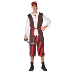 Kostiumas Piratas, rudas, L