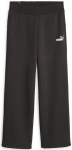 Puma sportinės kelnės moterims Ess+ Straight Leg 676093 01, juodos