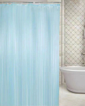 Du&scaron;o užuolaida Stripe Blue, 1.8 - 2 m