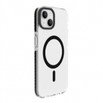 Evelatus dėklas Apple iPhone 15 Plus su MagSafe Skaidrus Juodas