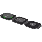 CANYON bekabalis įkroviklis WS-305 15W 3in1 Lankstus Black
