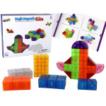 Magnetinis konstruktorius Magic Cubes Magnetic Blocks Magnet, 44 d