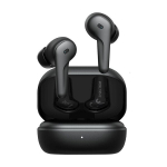 Belaidės ausinės su mikrofonu SAVIO TWS-12, Bluetooth 5.3, ANC, ENC, QC, atsparus vandeniui IPX4, 24 mėn. garantija, juodos kleurės.