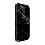 Evelatus iPhone 15 Plus Armor Case TPU + PC Spausdintas Dizainas Marmuras Juodas