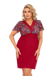 Naktiniai moterims Donna, raudoni, 5XL