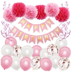 Gimtadienio dekoracijos Happy Birthday