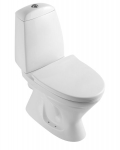 Unitazas Vento Taberg Horizontalus 3/6l, Sėdynė Duroplast Soft Close