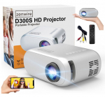 Projektorius Mini projektorius WiFi 24/GHz Miracast Airplay FullHD 3000lm Zenwire d300s