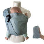 Ne&scaron;ioklė kūdikiui Minimonkey Mini Sling, Light Green