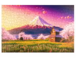 Medinė dėlionė Fudzijama Wooden puzzles PW029e, 500 d.