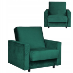 Miegamasis fotelis Family Furniture Alijca, žalias