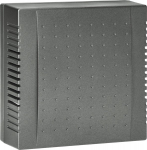 Elektromechaninis durų skambutis Quarto, 230v, 11x11cm, pilkas