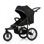 Sportinis vežimėlis Kinderkraft Helsi 2, Black