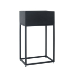 Metalinis vazonas FIORINA 50x30x80 - juodas