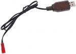USB įkroviklis 3.7V Ni-CD YUNIQUE žaislams su nuotolinio valdymo pultu su apsauga nuo perkrovos ir trumpojo jungimo | JST 2P kabelis