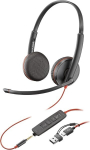 HP Poly Blackwire 3225 stereo