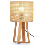 NATURAL boho naktinė lempa, 36 cm