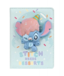 Užra&scaron;ų knygelė dėžutėje Disney STITCH PASTEL, Motyvas 2, B6, 100 lapų, mink&scaron;tu vir&scaron;eliu